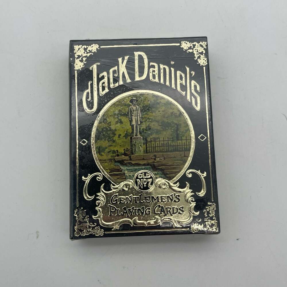 Vintage Jack Daniel's Old No. 7 Gentleman's Playing Cards‎ Sealed Deck